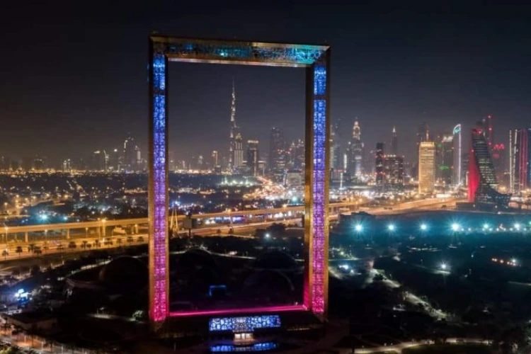 Dubai Frame in dubai