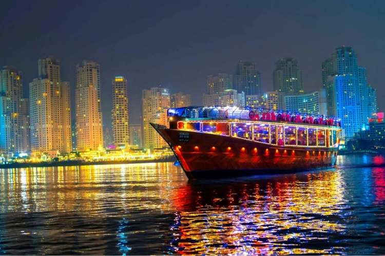 Cruise along Dubai Creek or the Marina