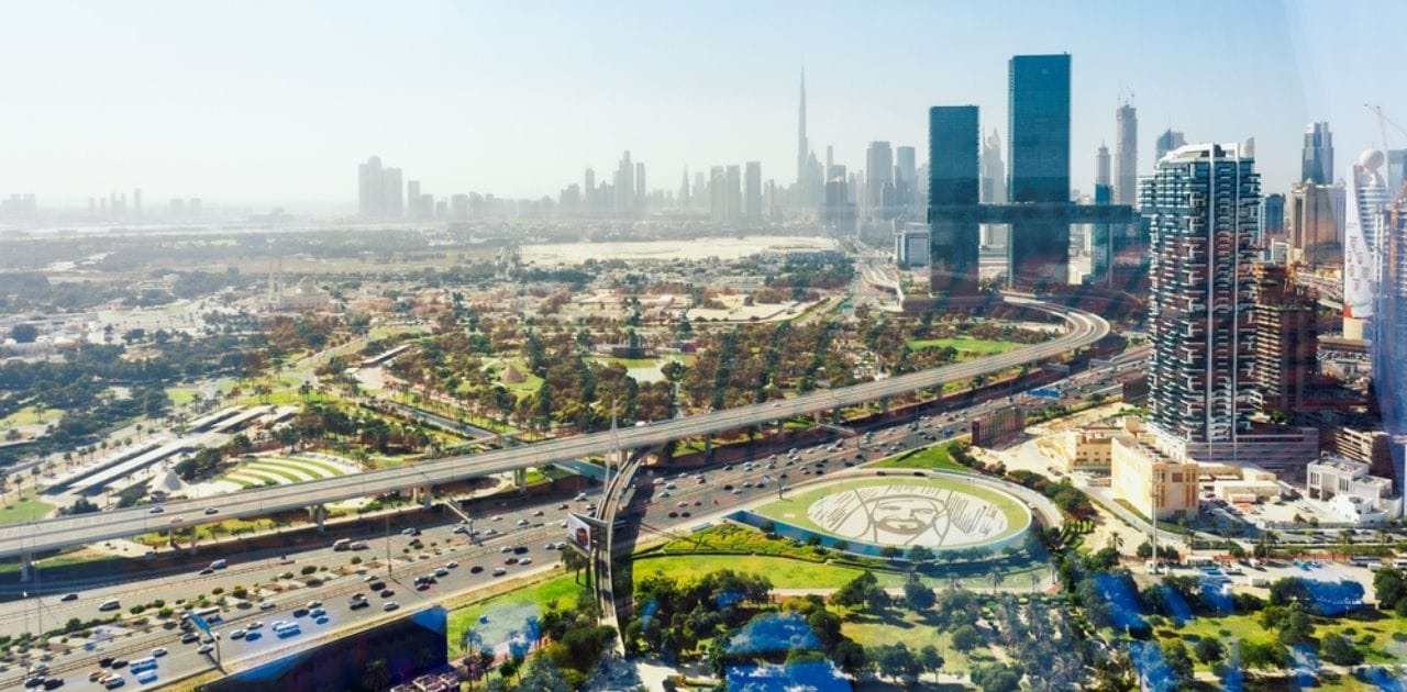 Dubai view from above