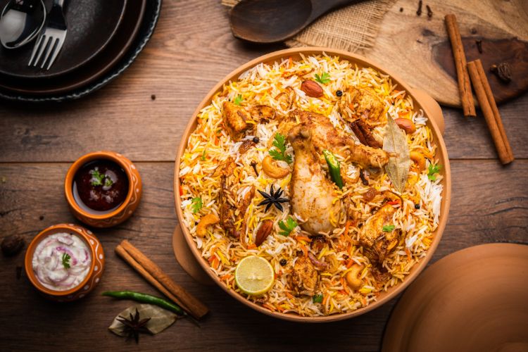 Chicken biryani