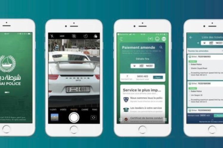 Dubai Police Website & App