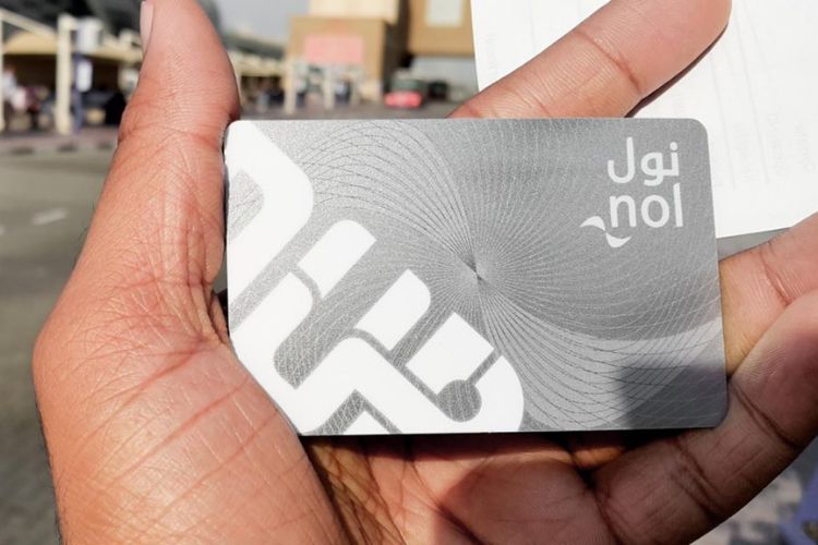 Nol Card pay for parking in dubai