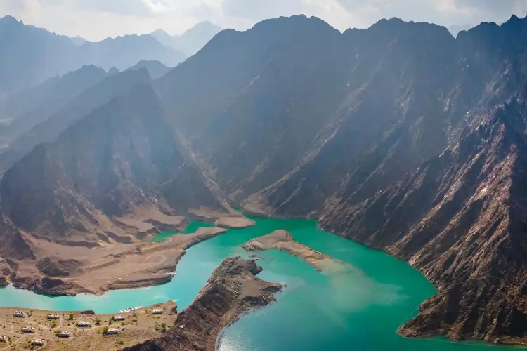 Hatta Waterfalls in Dubai
