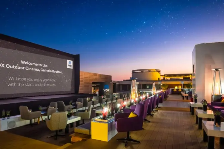 Outdoor cinemas dubai
