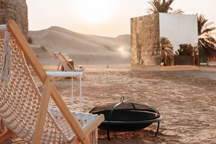 DSF desert pop-up at Al Marmoom