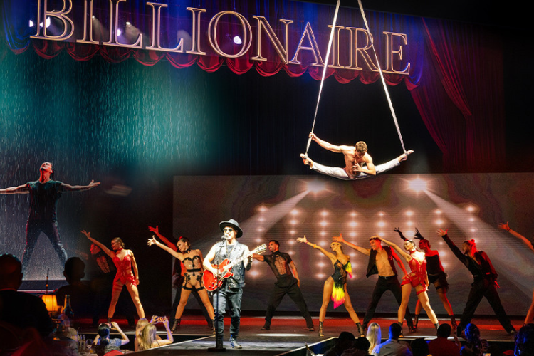 billionaire dubai dinner show