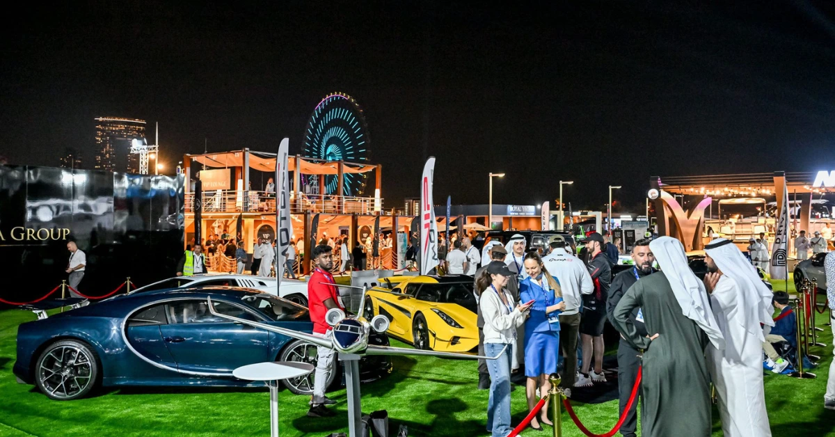 Automotive show at Expo City