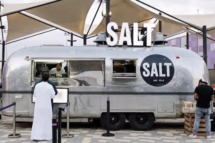 SALT food truck in Dubai