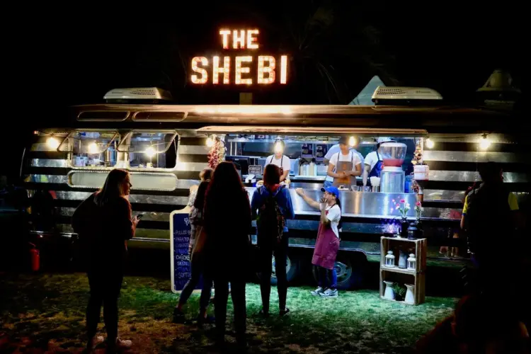 The Shebi food truck in dubai