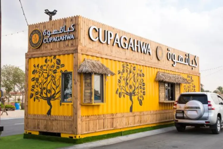 Cupagahwa food truck in dubai