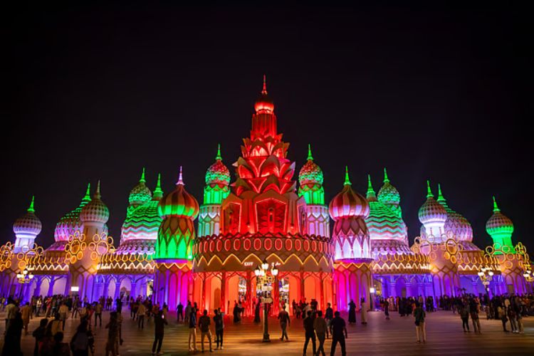 uae national day Global Village and Cultural Pavilions