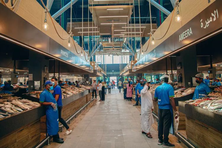 Al Mina Fish Market abu dhabi